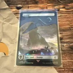 MTG Swamp (0300) Final Fantasy Foil - Image 2