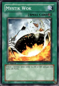 Mystik Wok - 1st Edition SDRL-EN028 - HP - YuGiOh - Image 1