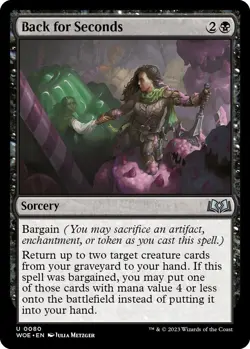 Foil - Back for Seconds - 80 / NM / English MTG - Image 1