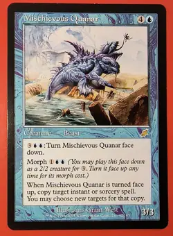 MTG, MAGIC: MISCHIEVOUS QUANAR, SCOURGE, RARE, 42/143 - VLP - REGULAR FINISH - Image 1