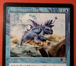 MTG, MAGIC: MISCHIEVOUS QUANAR, SCOURGE, RARE, 42/143 - VLP - REGULAR FINISH - Image 2