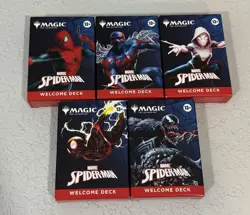Magic The Gathering Spider-Man Starter Deck Complete Set - Image 1