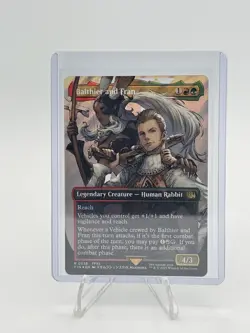 Balthier and Fran (Borderless) (Surge Foil) (0538) Final Fantasy Foil - Image 1