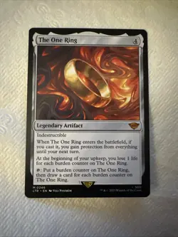 The One Ring Universes Beyond: the Lord of the Rings: Tales of Middle-Earth Foil - Image 1