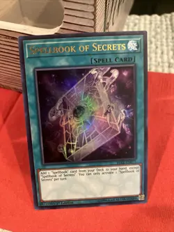 Yugioh! Spellbook of Secrets BLLR-EN075 Ultra Rare 1st Edition NM - Image 1