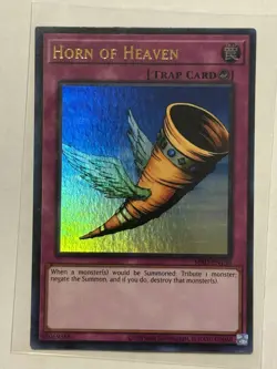 Yugioh! LP Horn of Heaven - MRD-EN130 - Ultra Rare - Unlimited 25th Anniversary - Image 1