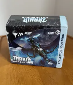 MTG Tarkir Dragonstorm Collector Booster Box New Sealed ENGLISH - Image 1