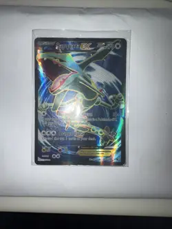 Pokemon TCG Rayquaza EX Full Art Ultra Rare Card Roaring Skies 104/108 - Image 1