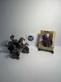 Bakugan Battle Brawlers Pyrus Maxus Helios 7 In 1 Completed With Card RARE SET - Image 1