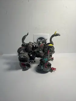 Bakugan Battle Brawlers Pyrus Maxus Helios 7 In 1 Completed With Card RARE SET - Image 2