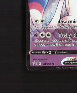Dark Sylveon V SWSH134 Sword & Shield Black Star Promo Holo Pokemon Card NM - Image 5