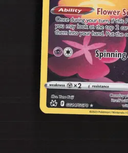 Comfey GG14/GG70 Crown Zenith Full Art Ultra Rare Holo Pokemon Card NM - Image 5