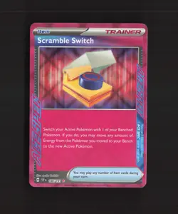 Scramble Switch 186/191 Surging Sparks ACE SPEC Rare Holo Pokemon Card NM - Image 1