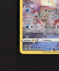 Milotic TG02/TG30 Silver Tempest Full Art Ultra Rare Holo Pokemon Card NM - Image 5