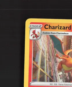 Charizard 010/078 Pokemon GO Holo Rare Stamped Pokemon Card NM - Image 3