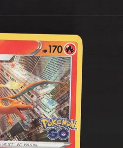 Charizard 010/078 Pokemon GO Holo Rare Stamped Pokemon Card NM - Image 4