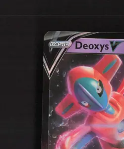 Deoxys V SWSH266 Sword & Shield Black Star Promo Holo Pokemon Card NM - Image 3