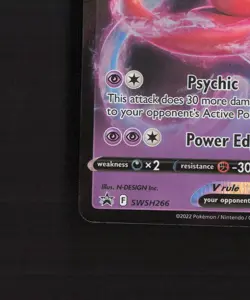 Deoxys V SWSH266 Sword & Shield Black Star Promo Holo Pokemon Card NM - Image 5