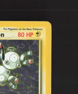 Magneton 11/62 WOTC Fossil Set Unlimited Holo Rare Pokemon Card MP - Image 4