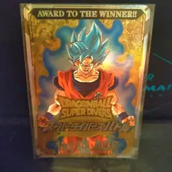 Dragon Ball Super Divers Card Son Goku Championship Winning Japan Limited - Image 1