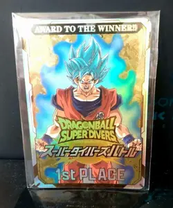 Dragon Ball Super Divers Card Son Goku Championship Winning Japan Limited - Image 1