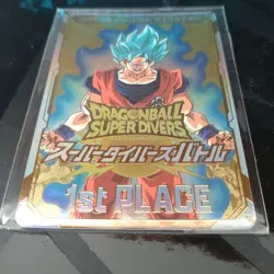 Dragon Ball Super Divers Card Son Goku Championship Winning Japan Limited - Image 3