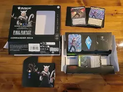MTG Final Fantasy Commander Deck Scions Spellcraft, Yshtola Open Box Deck Sealed - Image 1