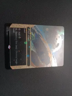 Strip Mine 0130 MTG Borderless Galaxy Foil Edge of Eternities: Stellar Sights NM - Image 3