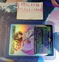 MTG Yuna, Grand Summoner BORDERLESS FOIL Mythic 0208 Magic FINAL FANTASY Fic FF - Image 3