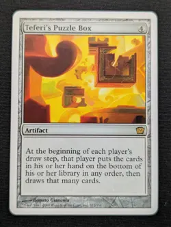 Teferi's Puzzle Box - 9th Edition - LP - MTG - Magic the Gathering - Artifact - Image 1