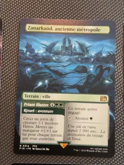 Mtg FIN Final Fantasy Showcase - Zanarkand, Ancient Metropolis FR -NM French - Image 1