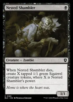 Nested Shambler BLC 185 Common MTG - Image 1
