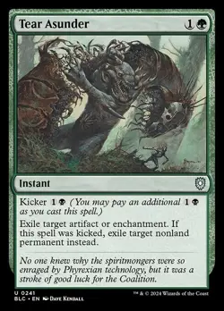 Tear Asunder BLC 241 Uncommon MTG - Image 1