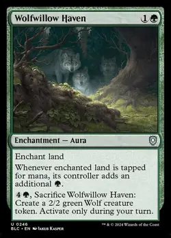 Wolfwillow Haven BLC 246 Uncommon MTG - Image 1