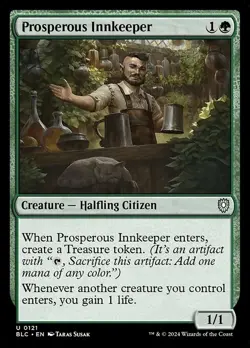 Prosperous Innkeeper BLC 121 Uncommon MTG - Image 1