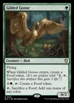 Gilded Goose BLC 221 Rare MTG - Image 1