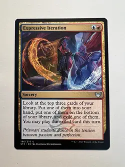 Expressive Iteration - MTG Strixhaven: School of Mages - NM - Image 1