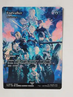 MTG Endwalker Brainstorm Final Fantasy NM - Image 1
