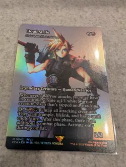 MTG FINAL FANTASY: Cloud Strife - Borderless (0042) NM - Image 1