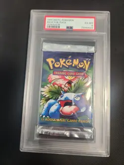 1999 Pokemon Base Set Booster Pack Psa 6 Venusaur - Image 2