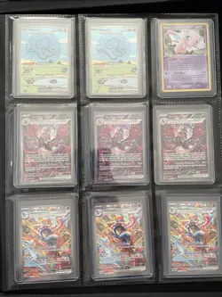 Pokemon Binder Collection Of 189 Cards Vintage And Modern Mint To HP Conditions - Image 2