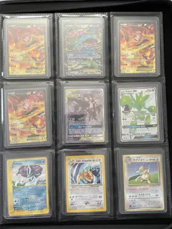 Pokemon Binder Collection Of 189 Cards Vintage And Modern Mint To HP Conditions - Image 4