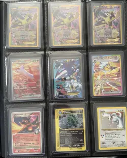 Pokemon Binder Collection Of 189 Cards Vintage And Modern Mint To HP Conditions - Image 5