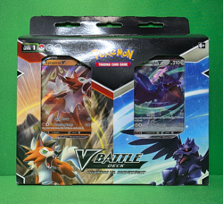 Pokemon TCG Lycanroc vs. Corviknight V Battle Deck Sealed - Image 1