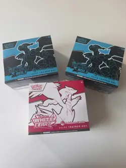 Pokemon Black Bolt And White Flare Pokemon Center ETB Bundle | Brand New, Sealed - Image 1