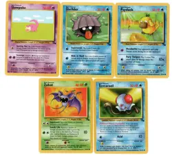 25 NM/LP Fossil Pokemon Lot Common And Uncommon Vintage WOTC TCG - Image 5