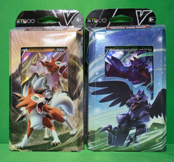 Pokemon TCG Lycanroc & Corviknight V Battle Decks Sealed 2 Decks - Image 1