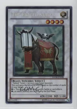 The Fabled Kudabbi Unlimited YuGiOh Hidden Arsenal 4: Trishula's Triumph 1b53 - Image 1