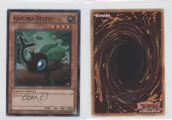 Naturia Beetle Unlimited YuGiOh Hidden Arsenal 2 #HA02-EN001 2010 0e1 - Image 3