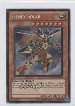 Genex Solar Unlimited YuGiOh Hidden Arsenal 2 #HA02-EN010 2010 0e1 - Image 1